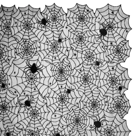 DII&reg; 72" Halloween Lace Tablecloth {3}