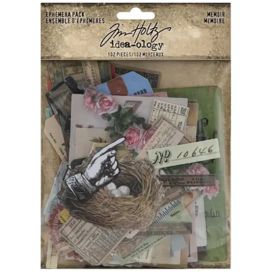 Tim Holtz&reg; Idea-Ology&reg; Ephemera Memoir Pack {1}