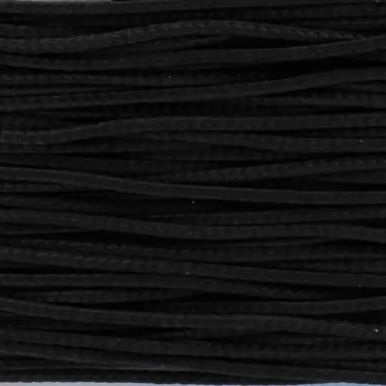 Beadalon&reg; RePEaT&trade; 1mm Recycled Plastic Jewelry Cord Black {4}