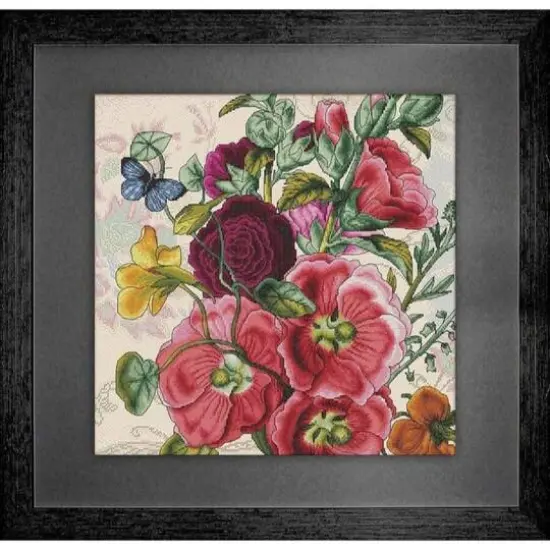 Luca-s Summer Flowers Counted Cross Stitch Kit {1}