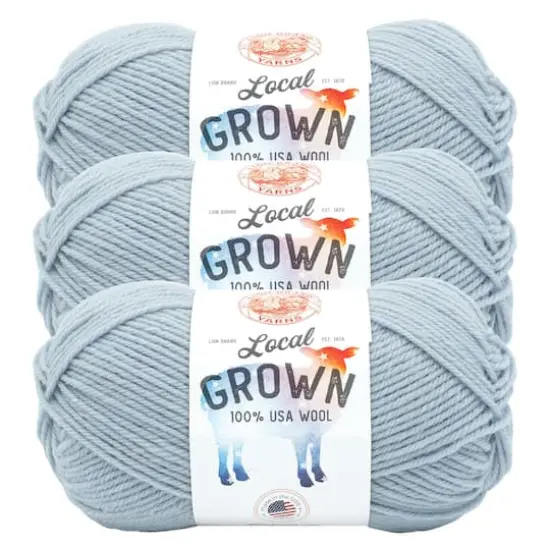 3 Pack Lion Brand&reg; Local Grown Yarn Bluegrass {1}
