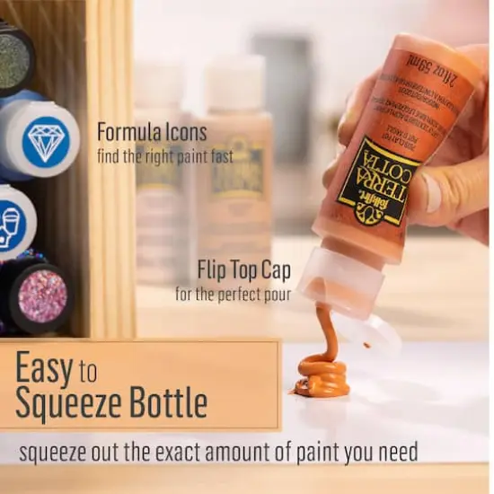 FolkArt&reg; Terra Cotta&trade; Essential Acrylic Paint Set {8}