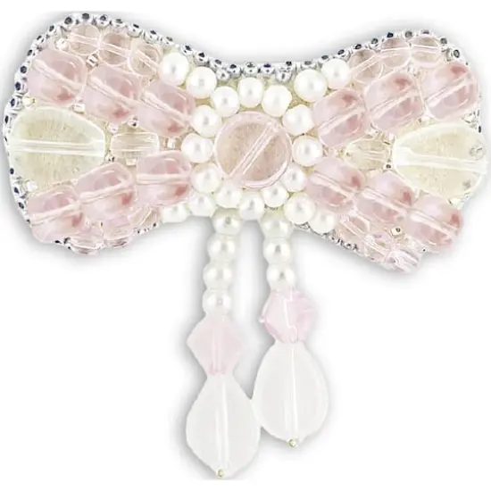 Crystal Art Beadwork Small Girl Flirt Brooch Kit {1}