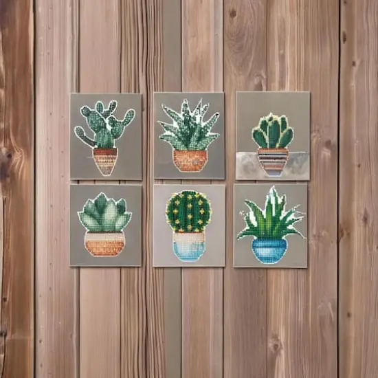 Succulent Diamond Art Kit by Make Market&reg; {1}