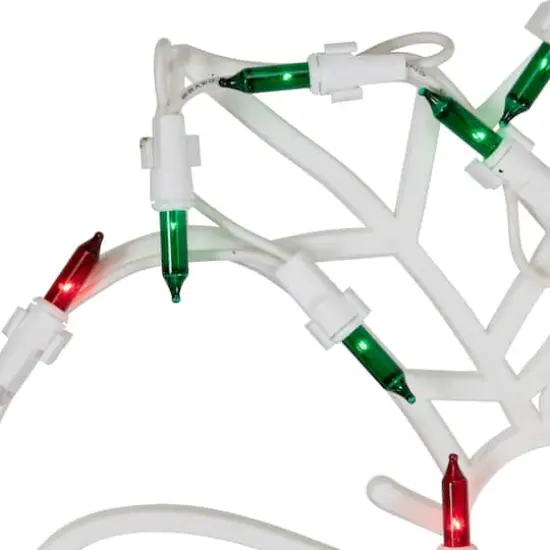 15" Lighted Bells with Bow Christmas Window Silhouette Decoration {11}