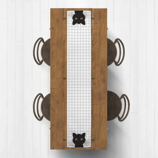 90" Scaredy Cat Table Runner {3}