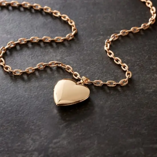 Gold Heart Locket by Bead Landing&trade; {4}