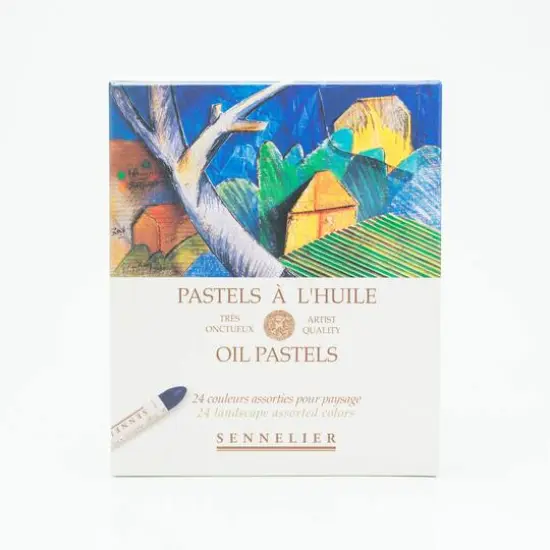 Sennelier 24 Color Landscape Oil Pastel Set {4}