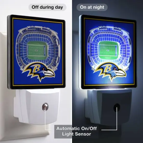 NFL StadiumView Nite Light Baltimore Ravens {6}