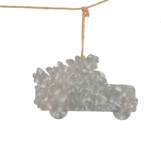 Glitzhome&reg; 6ft. Christmas Red Truck Garland, 2ct. {7}