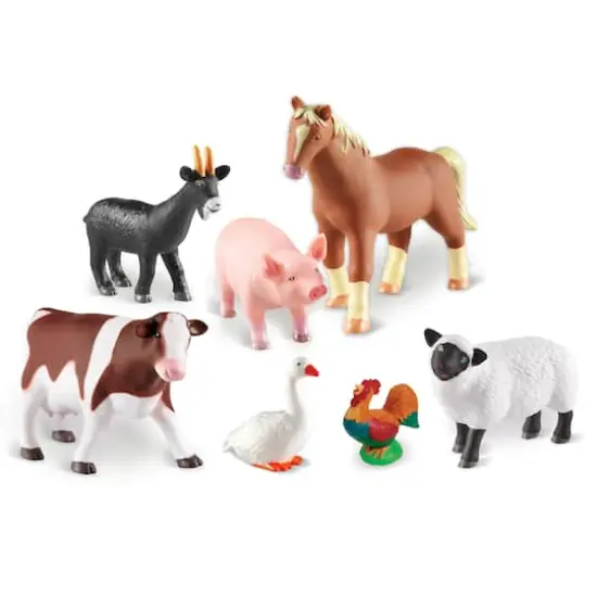 Learning Resources Jumbo Farm Animals, 7ct. {1}