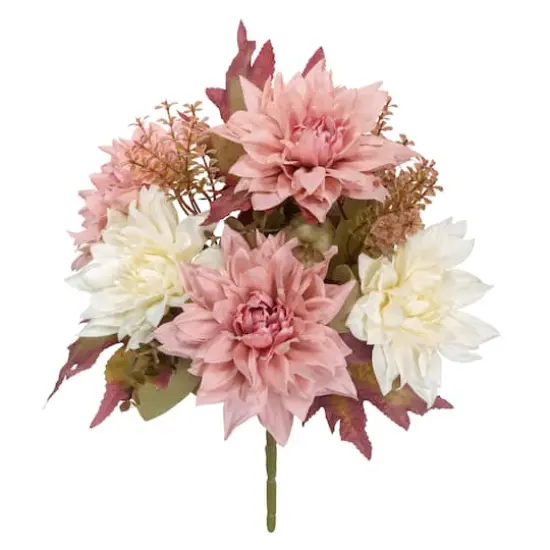 15" Blush & Cream Mixed Dahlia Bush by Ashland&reg; {1}