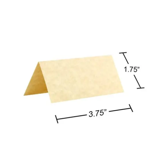 JAM Paper Printable Place Cards, 12ct. Natural Parchment {6}