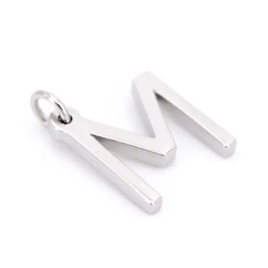 Sterling Silver Alphabet Charm by Bead Landing&trade; M {7}