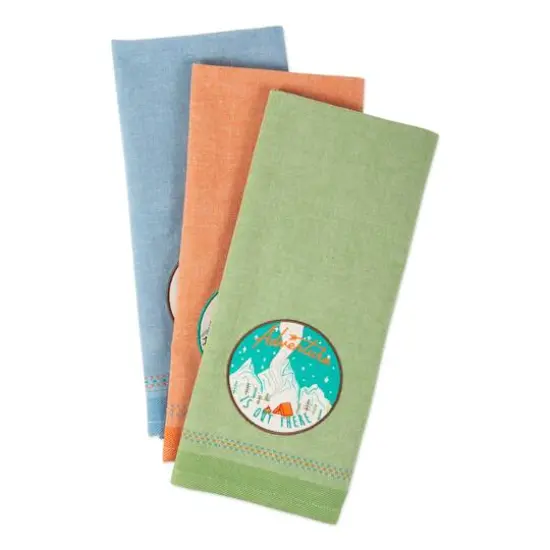 DII&reg; Go Exploring Dish Towel Set {3}