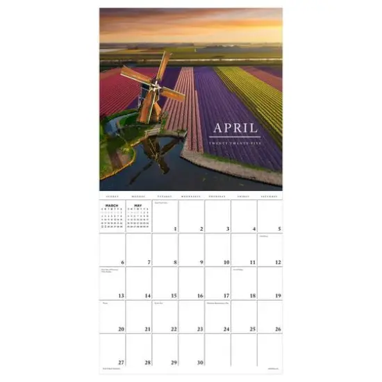 TF Publishing 2025 World Travel Wall Calendar {4}