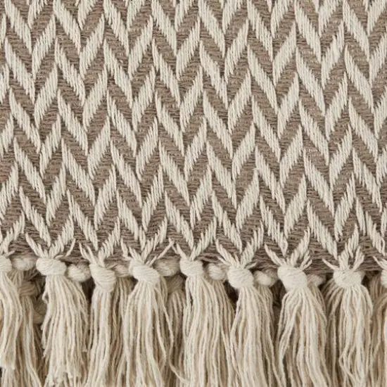 DII&reg; Zig-Zag Throw Brown {5}