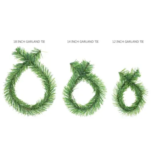 Haute Decor GarlandTies Noble Pine Assorted Ties {1}