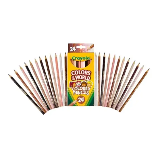 Crayola&reg; Colors of the World Colored Pencils, 24ct. {4}