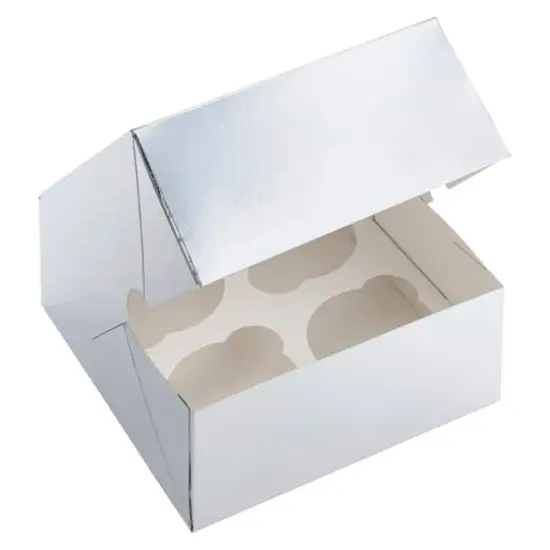 Silver And White Cupcake Boxes By Celebrate It&reg; {4}
