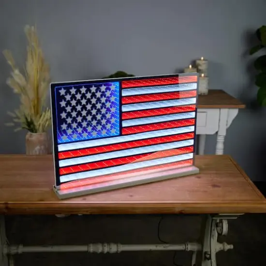 26" American Flag Ekko Light Display {3}