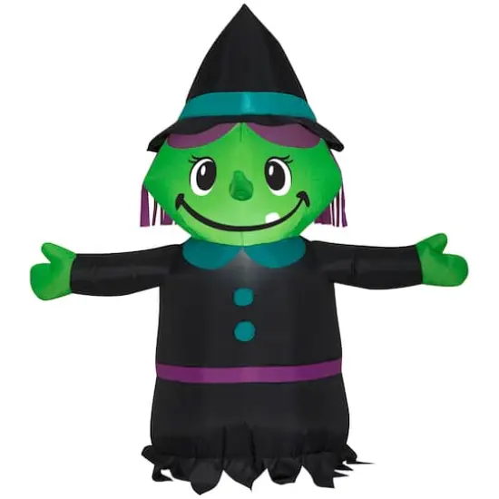 3.5ft. Airblown&reg; Inflatable Halloween Witch {1}