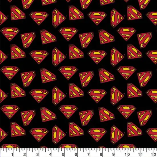 DC Comics Superman Logo Precut Cotton Fabric {3}