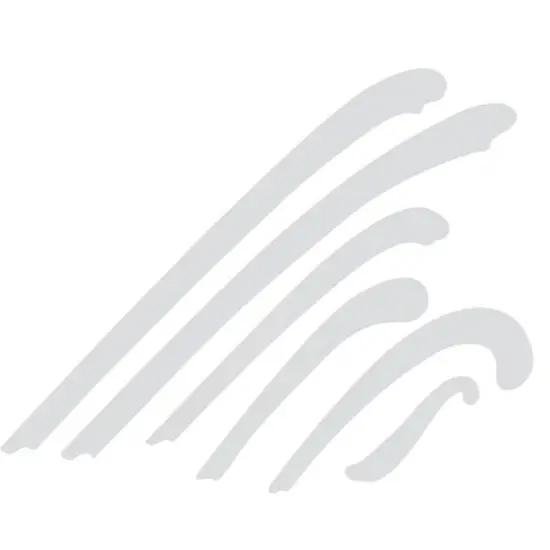 C-Thru Ship Curve Set, 6ct. {1}