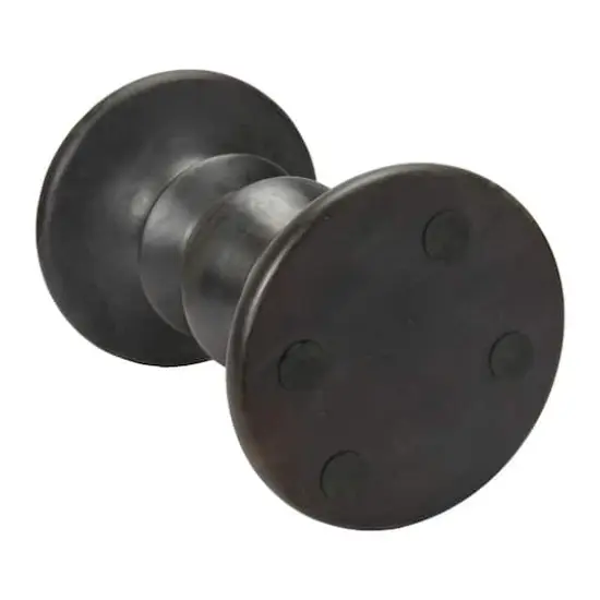 Hello Honey&reg; Berns Mid-Century Modern Solid Mango Table with Flat Top Black Walnut {3}