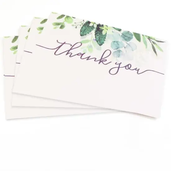 Thanks Cards & Envelopes by Recollections&trade;, 4.25" x 5.5" {3}