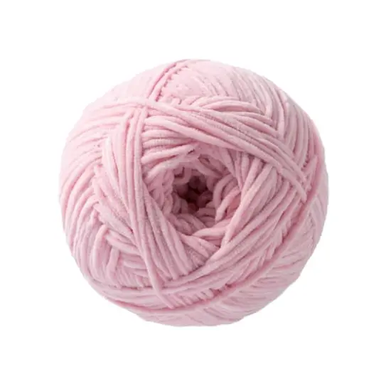 Skinny Chenille&trade; Yarn by Loops & Threads&reg; Flamingo {3}