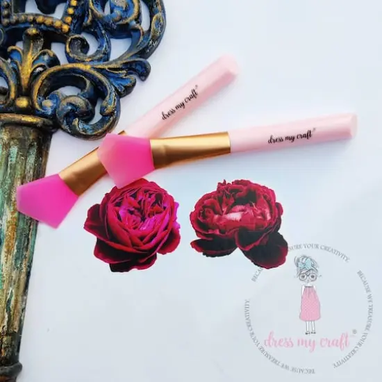 Dress My Craft&reg; Silicone Spatula Brush {7}