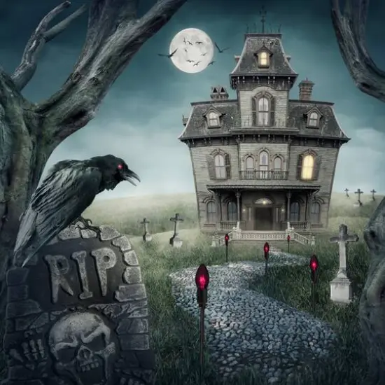 10ct. Purple C9 Bulb Halloween Pathway Markers {3}