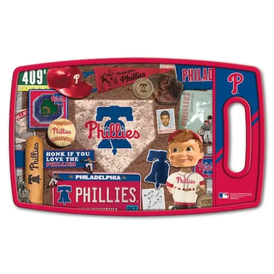MLB Retro Series Cutting Board Philadelphia Phillies {1}
