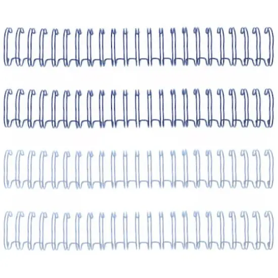 We R Memory Keepers&reg; 0.625" Cinch Binding Wires, 4ct. Navy {1}