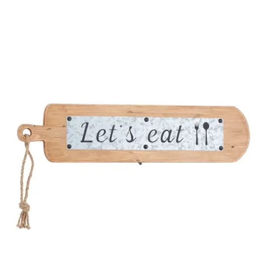 Brown Fir Modern Farmhouse Wall Decor, 7" x 29" x 2" {3}