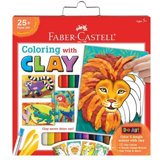 Faber-Castell&reg; Do Art Coloring with Clay Set {1}