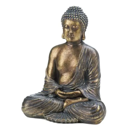 12" Sitting Buddha Statue {1}