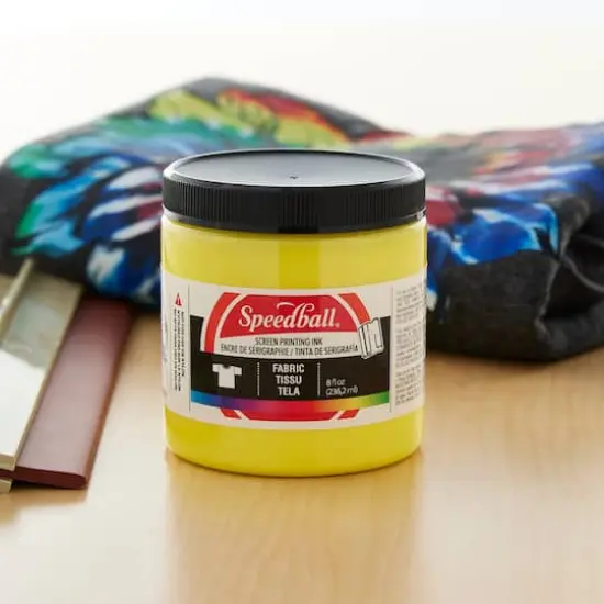 Speedball&reg; Fabric Screen Printing Ink Yellow {3}
