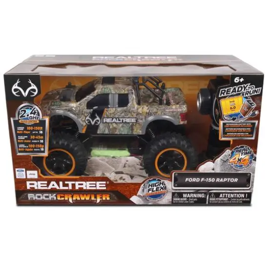 NKOK Mean Machines Rock Crawler RC Gray Camo Ford F-150 Raptor {3}