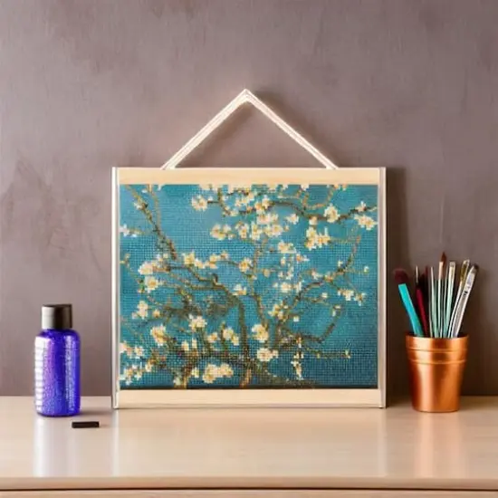 Almond Blossom with Frame Diamond Art Kit by Make Market&reg; {1}