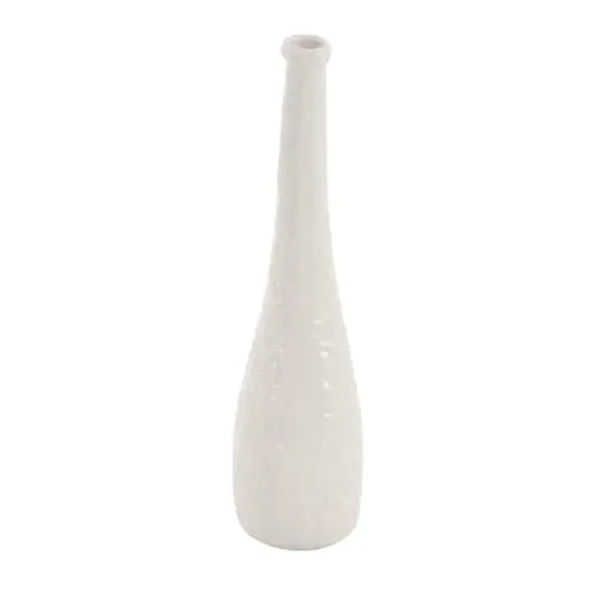 CosmoLiving by Cosmopolitan White Stoneware Modern Vase Set {5}