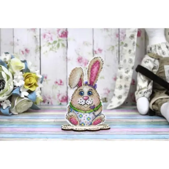 MP Studia Easter Rabbit Plastic Canvas Counted Cross Stitch Kit {5}