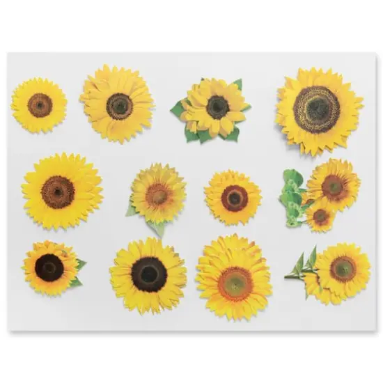 Sunflower Die Cut Stickers by Recollections&trade; {5}