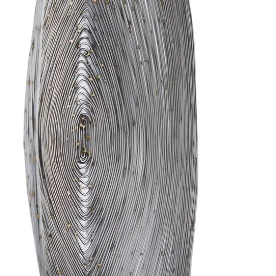 CosmoLiving by Cosmopolitan 23" Silver Contemporary Wall Sconce {6}