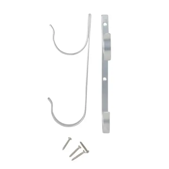 Pool Central 8.5" Silver Pole Hangers Set {4}