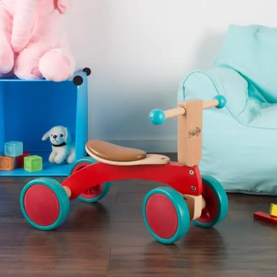 Toy Time Happy Trails Walk & Ride Wooden Balance Bike {6}