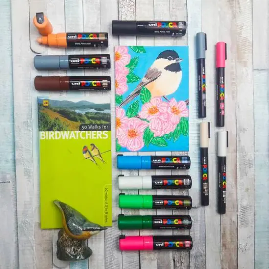 Posca PC-3M Fine Paint Marker Lavender {11}