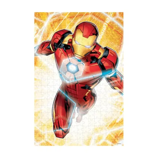 Marvel Avengers - Iron Man 3D Lenticular Jigsaw Puzzle in a Collectible Shaped Tin: 300 Pcs {5}