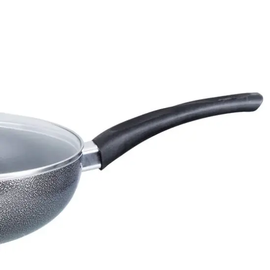 Brentwood 11" Nonstick Aluminum Wok with Lid {6}
